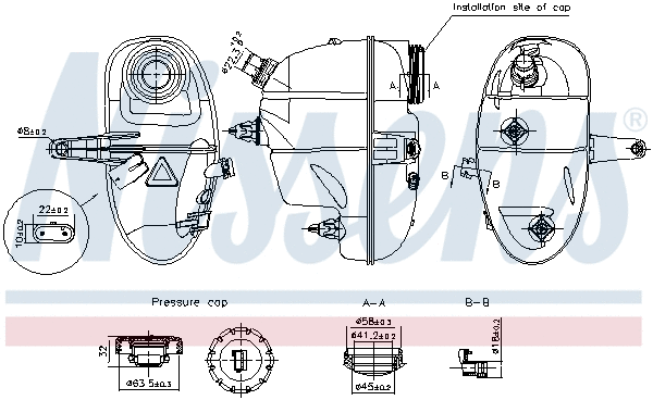 Expansion Tank, coolant