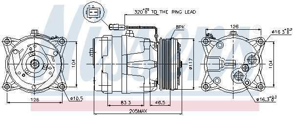 Compressor, air conditioning