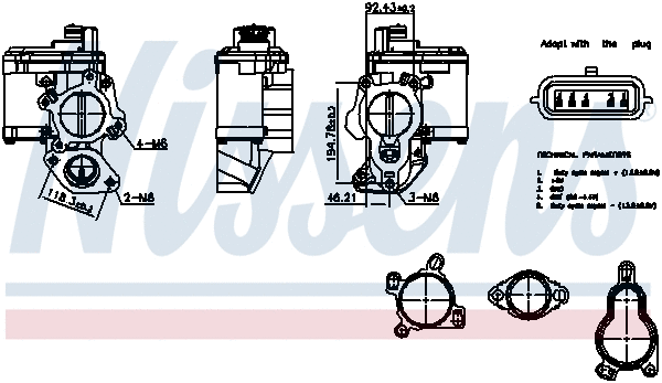 EGR Valve (98265)