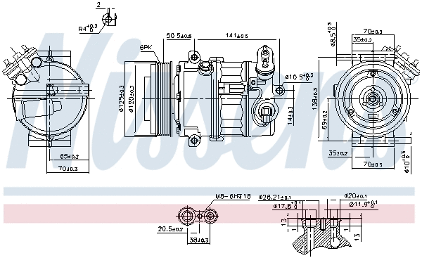 Compressor, air conditioning