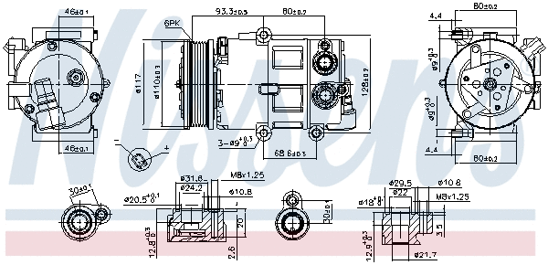 Compressor, air conditioning