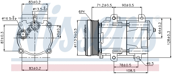 Compressor, air conditioning