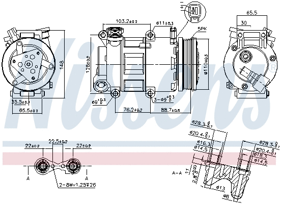 Compressor, air conditioning