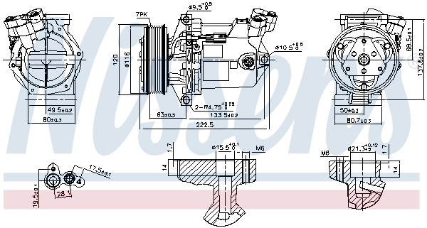 Compressor, air conditioning (890042)