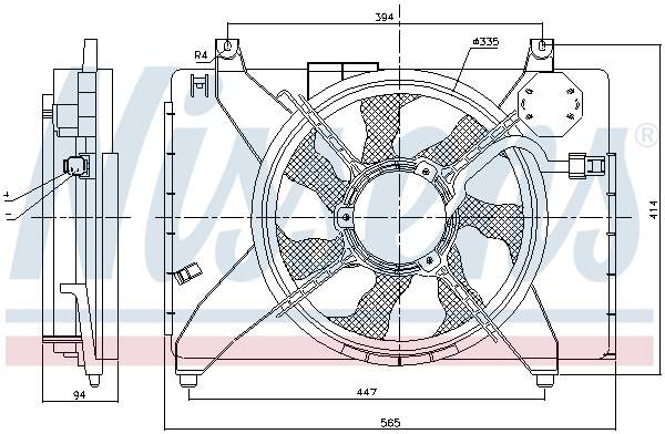 Fan, engine cooling