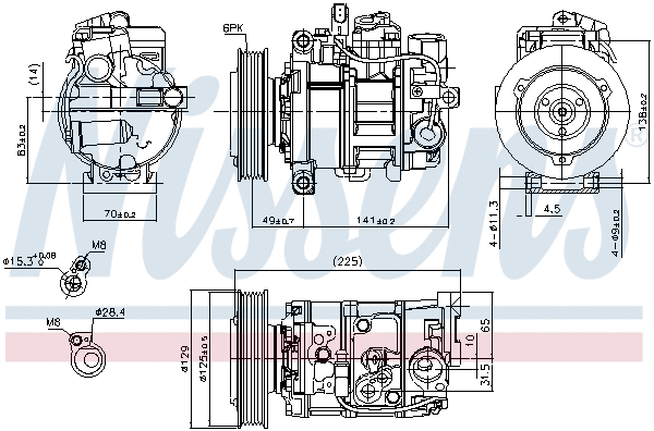 Compressor, air conditioning