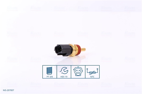 Sensor, coolant temperature (207007)