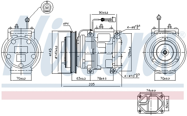 Compressor, air conditioning