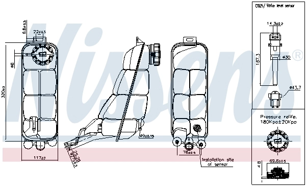 Expansion Tank, coolant