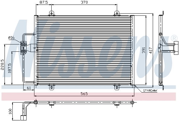Condenser, air conditioning