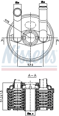 Oil Cooler, automatic transmission