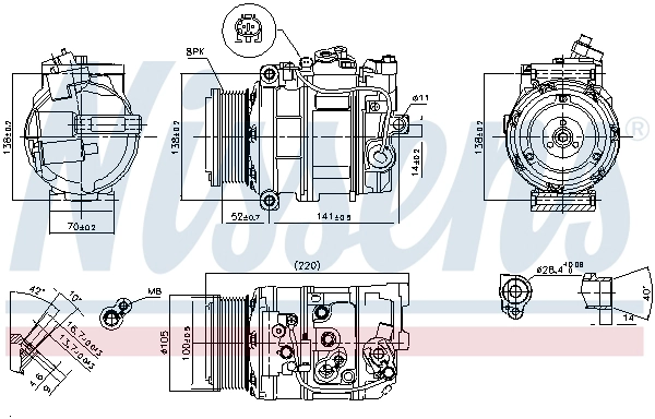 Compressor, air conditioning