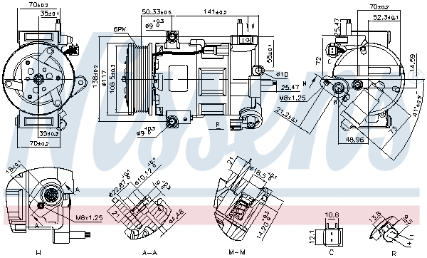 Compressor, air conditioning