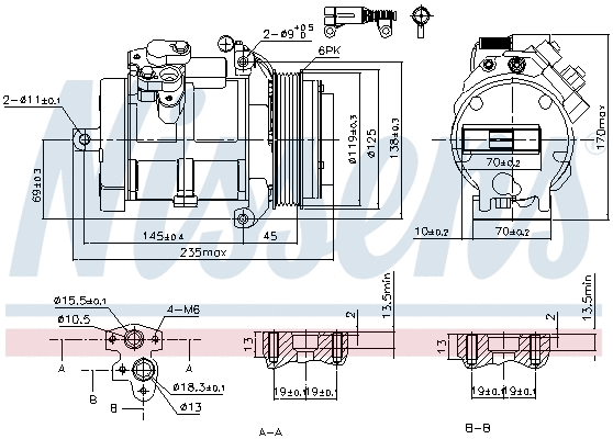 Compressor, air conditioning
