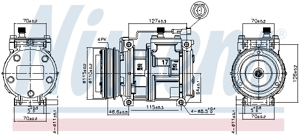Compressor, air conditioning
