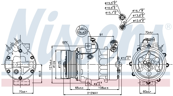 Compressor, air conditioning