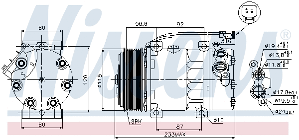Compressor, air conditioning