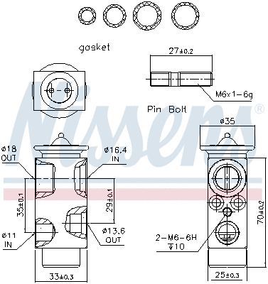 Expansion Valve, air conditioning