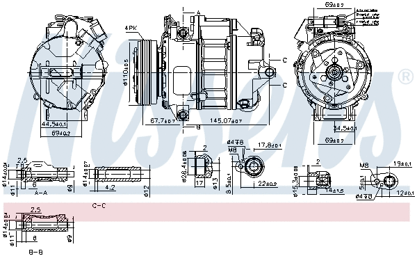 Compressor, air conditioning