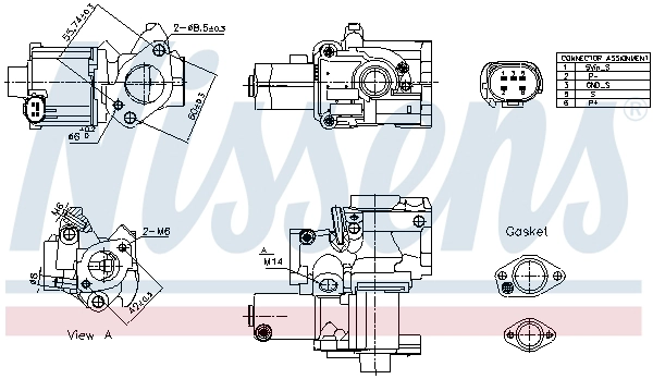 EGR Valve (98199)