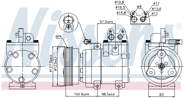 Compressor, air conditioning