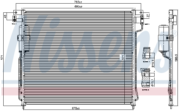 Condenser, air conditioning