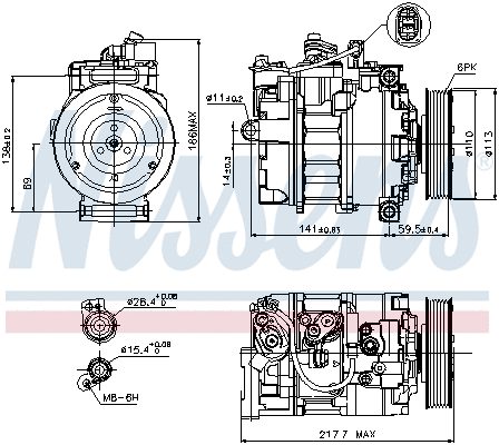 Compressor, air conditioning