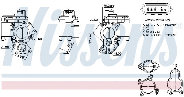 EGR Valve (98463)