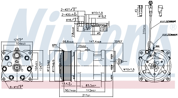 Compressor, air conditioning