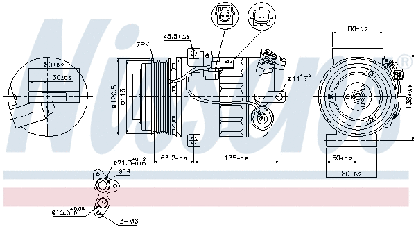 Compressor, air conditioning