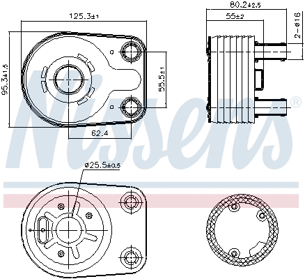 Oil Cooler, engine oil