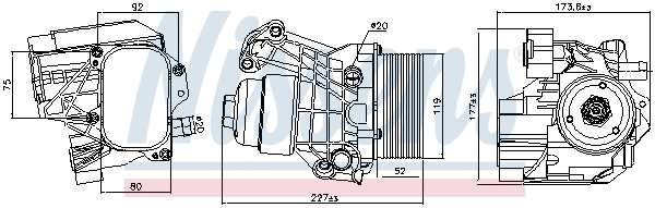 Oil Cooler, engine oil