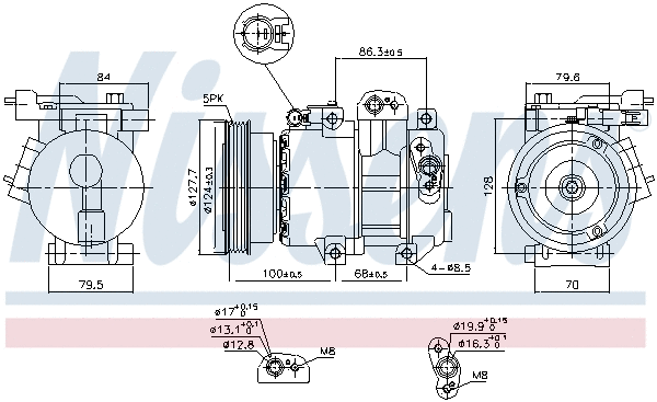 Compressor, air conditioning