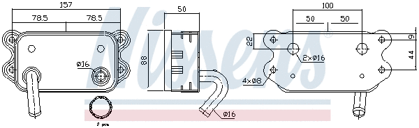 Oil Cooler, engine oil