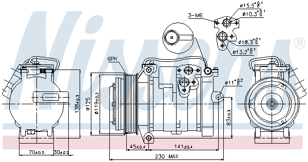 Compressor, air conditioning