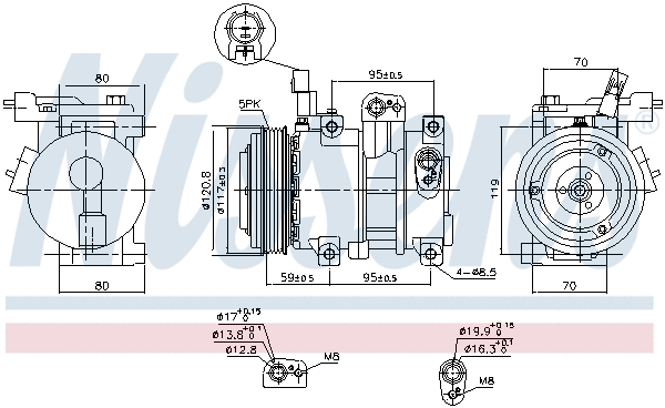 Compressor, air conditioning (890683)