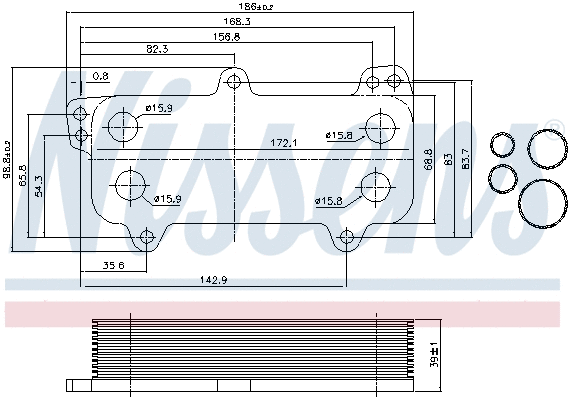 Oil Cooler, engine oil