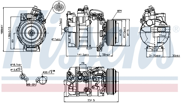 Compressor, air conditioning