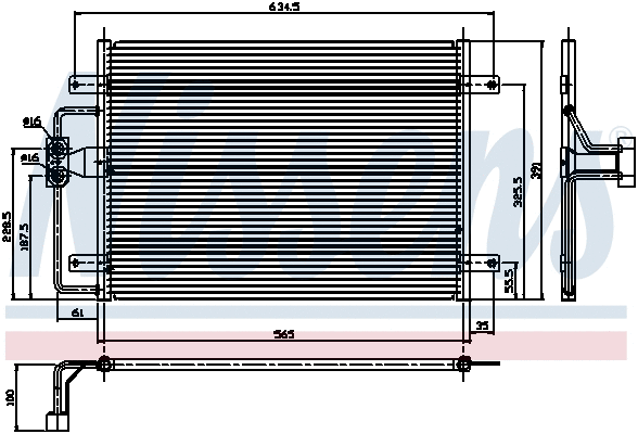 Condenser, air conditioning