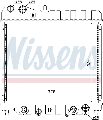 Radiator, engine cooling