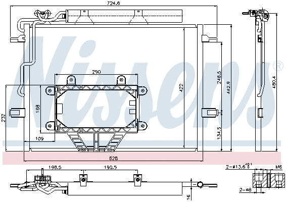 Condenser, air conditioning