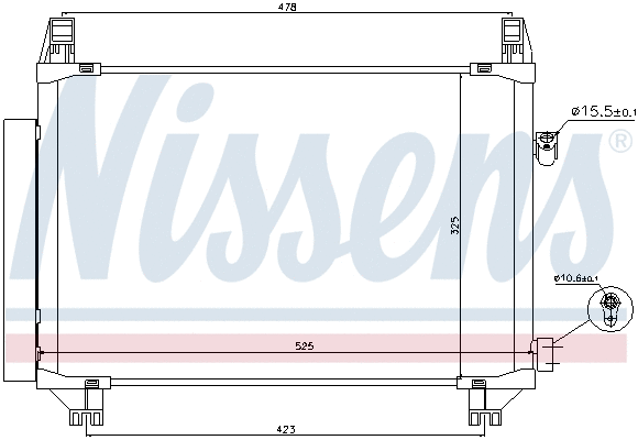 Condenser, air conditioning (940271)