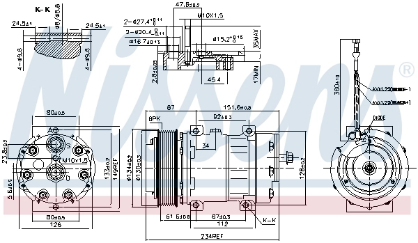 Compressor, air conditioning
