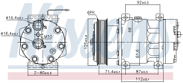 Compressor, air conditioning
