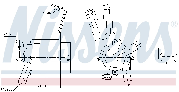 Water Pump, engine cooling