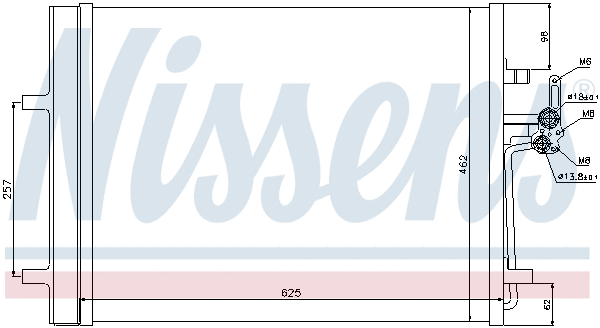 Condenser, air conditioning (940088)