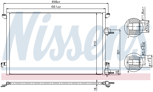 Condenser, air conditioning