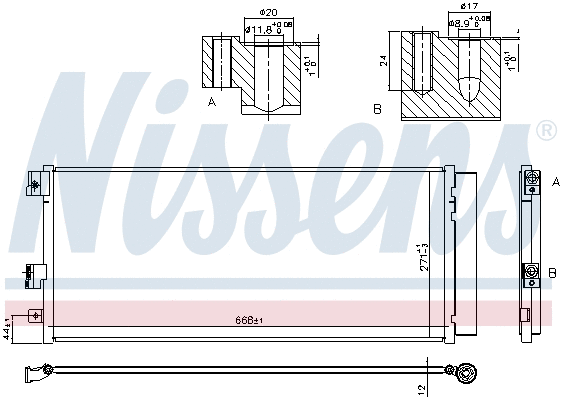 Condenser, air conditioning