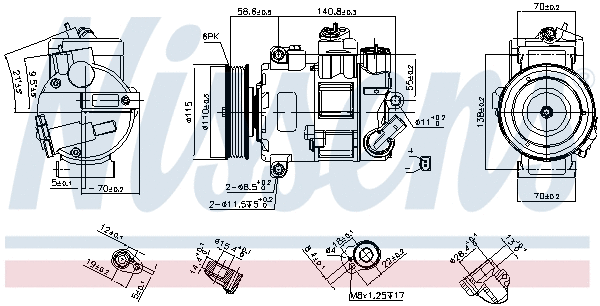 Compressor, air conditioning