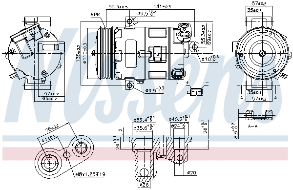 Compressor, air conditioning